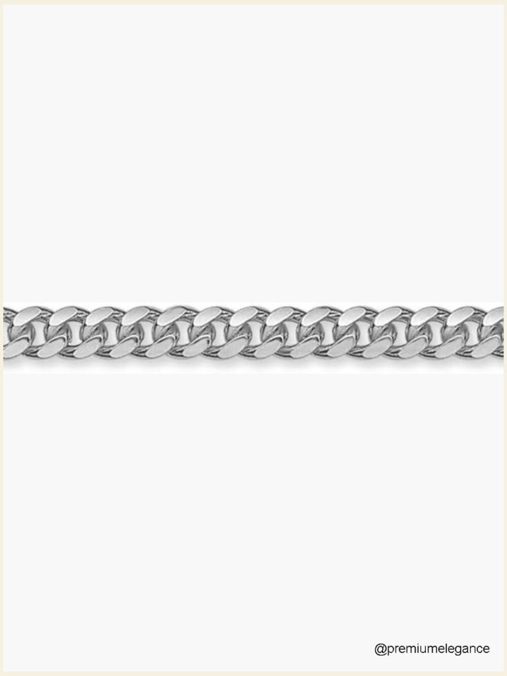 Cuban Link Bracelet 3-12mm Sizes 6-9in Length Unisex